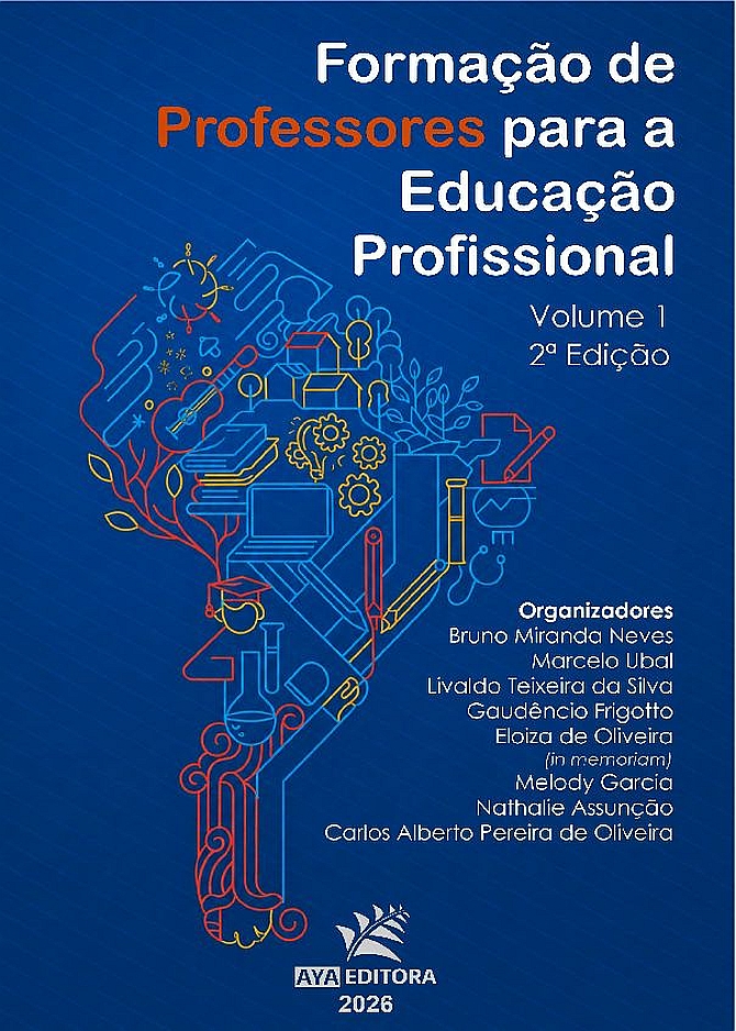 Capa do livro Formação de Professores para a Educação Profissional, Volume 1, 2ª edição.
